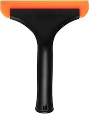 HARFINGTON Squeegee 6 Inch Length Auto Water Blade Shower Squeegee with Non-Slip Handle for Windshield Window Cleaner Glass Door, Black