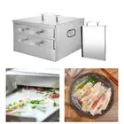 Rice Roll Steamer 2 Layers Steaming Machine for Cooking Home Use Accessories