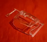 AMT Tyrone Malones Kenworth Drag Truck Cab Glass 1/25