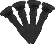 BUGUUYO 4pcs Automotive Ignition Coil Boot Durable Rubber Spark Plug Boot Replacement Easy Installation Solid Protection for Car Models Reliable Engine Supply