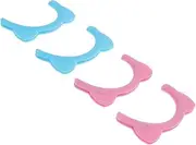 LRXIYODE 2 Pairs Silicone Ear Protection Covers for Adult Masks Random Color Durable Stretchy Ear Caps for Comfort Random Color