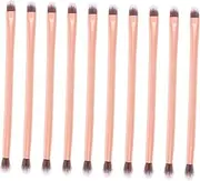 minkissy Pcs Makeup Brush Set Double-sided Eye Shadow Nose Shadow Highlight Brush Portable and Easy to Use for Home Salon