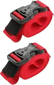 VALICLUD 2Pcs Nylon Outdoor Luggage Straps with Quick Release Buckle Wear Resistant Camping Fixing Straps for Travel Durable and Practical Tie Down