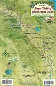 Napa Valley Wine Grapes & Appellations Guide Card
