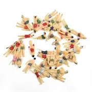 40 Pcs 1:75 HO Scale Seaside Visitors Swimming People-Figure Outdoor Landscape