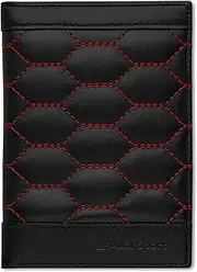 [Audi collection] Audi 3152201500 Vehicle Registration Cover Leather Cover Vehicle Documents RFID Case Black/Red Audi Sport Design