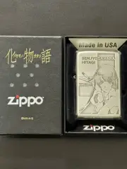Zippo Bakemonogatari Senjo Hara Hitagi Crab Limited Edition Silver Finish Double