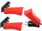 MAGICLULU Versatile Push Button Switch for Repair 3 Pack Toggle Switch High Responsiveness for Sheet Metal Work