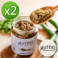 在飛比找momo購物網優惠-【Muteki】無敵秘製剝皮辣椒味噌醬 2罐組(220g/罐