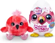 Pets Alive Chirpy Birds (Flamingo) Giant Surprise Egg Electronic Pet That Speaks