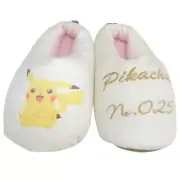 Pokemon Marshmallow Room Shoes Slippers Pikachu White