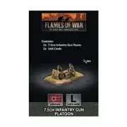 Battlefront Historical Mini 15mm 7.5cm Infantry Gun Platoon Pack New