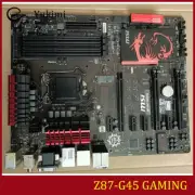FOR MSI Z87-G45 GAMING DDR3*4 Socket 1150 32GB HDMI VGA DVI Ｍotherboard Test OK