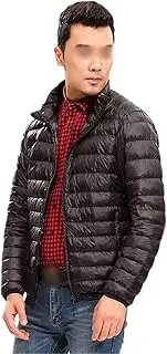 [Generic] Men Autumn Winter Duck Down Jacket Solid Breathable Jackets Outdoors Coats Parka