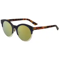 在飛比找ETMall東森購物網優惠-Dior 水銀面 太陽眼鏡(藍色+琥珀色)SIDERAL1