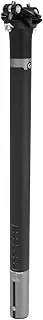 X AUTOHAUX Bike Seat Posts Shock Absorbing Bike Saddle Post Seat Tube Matte Black Gray 1 Pc 30.8x450mm Carbon Fiber