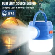 Outdoor Solar Garden Camping LED Light USB Rechargeable Hanging TentLamp Lantern