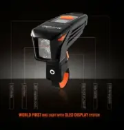 MAGICSHINE EAGLE 600 USB Rechargeable Bicycle Headlight Cree LEDs OLED Display