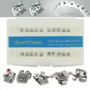 Dental Orthodontic Self Ligating Brackets AO Empower Braces Metal Roth 022 345H
