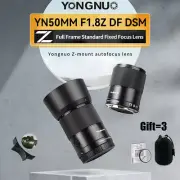 YONGNUO YN50mm F1.8Z DF DSM AF/MF Full Frame Lens For Nikon Z mount Z5 Z6II Z7II