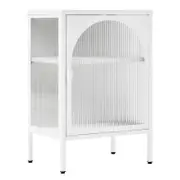 Cooper & Co. Eve 86cm Modern Metal Side Table White