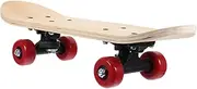 GANAZONO DIY Hand-Painted Skateboard Deck for Kids 43cm Cruiser Unprinted Blank Skateboard Toy Random Color