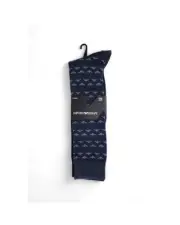 Emporio Armani Underwear EA Socks Model 2 Pack Crew Socks Men Blue