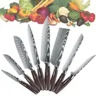 8 Pack Japanese Home Kitchen Knives Chef Knife Set Steel Chef Cleaver Knife AU