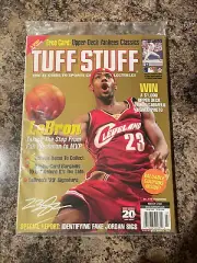 2005 LEBRON JAMES Tuff Stuff Magazine NEW IN PLASTIC!