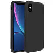 ZUSLAB iPhone XS Max Case Nano Silicone Shockproof Rubber Bumper Cover for Apple - Black