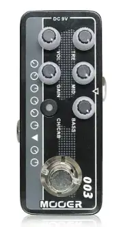MOOER Micro PreAMP 3 (Guitar Preamps)