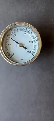 Brewing Kettle Thermometer with 3" Face, 2.5" Stem With Installation kit