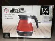 Chef’s Counter Collapsible Electric Kettle 17 Oz New Sealed Box