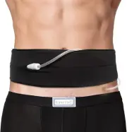PD Belt Peritoneal Dialysis Catheter Holder Comfortable Protector with Slits Pou