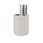 NEW Furi Radial Stone Pro Knife Block Set Terrazzo Snow 5pce