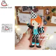 Party Boy Metal Cutting Dies Scrapbooking Stencil Die Cuts Card Making Craft
