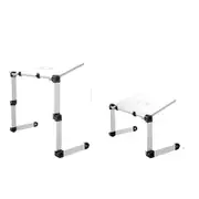 Folding Laptop Desk With Height Adjustment And Storage Laptop Desks