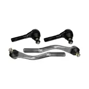 4 Pcs Trupro Outer Inner Tie Rod for NISSAN DATSUN 200B 240K C110 SKYLINE C210