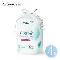 在飛比找momo購物網優惠-【Vimi 薇迷】親膚棉柔巾 4包組(80 Pcs/包/加厚