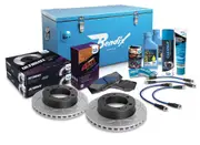 Bendix Ultimate 4WD Brake Upgrade Kit without VSC to suit Toyota Hilux (2005-2015) KUN26