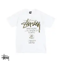 在飛比找蝦皮商城優惠-Stussy Wildlife WT 白 短袖T恤 豹紋 短