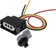 X AUTOHAUX 1 Set Turn Signal Light Socket Wiring for Ford Escape 2013 2014 2015 2016 No.5T2Z13411A/5T2Z-13411-A Lamp Bulb Pigtail Connector Harness