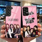 SAMSUNG BLACKPINK KPOP 鋼化玻璃手機殼適用於三星 GALAXY S9 PLUS S10 S10E