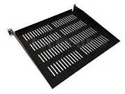 Cantilever Rack Mount Monitor Keyboard Vented Shelf Shelves - 19" 1U 15" Deep