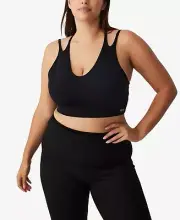 MSRP $40 Cotton On Trendy Plus Size Active Ultimate Workout Crop Top Size 22