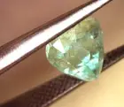 Natural Emerald, Oval 1.67 ct Highly Faceted Cone Size for Shine
