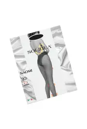 Solidea Naomi 30 Denier Sheer Tights Compression 8 11mmHg Dark Blue 4XL