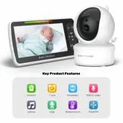 Baby Monitor Camera BIG Screen Security Pan/Tilt/Zoom AU Plug FREE Shipping