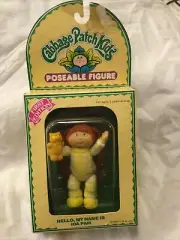Cabbage Patch Kids poseable figure 1984 Ida Pam. New, Box Shows Some Wear