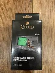 Cecilio 92-d Chromatic Tuner And Metronome new